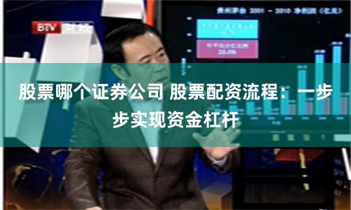 股票哪个证券公司 股票配资流程：一步步实现资金杠杆